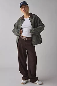 BDG Dex Printed Canvas Workwear Jacket
