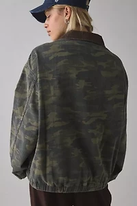 BDG Dex Printed Canvas Workwear Jacket