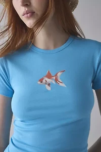 Fish Friends Graphic Baby Tee