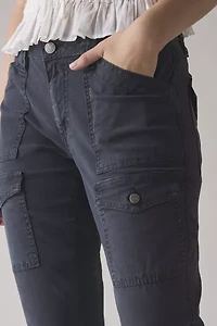 BDG Brigid Canvas Low-Rise Bootcut Utility Pant