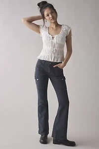 BDG Brigid Canvas Low-Rise Bootcut Utility Pant