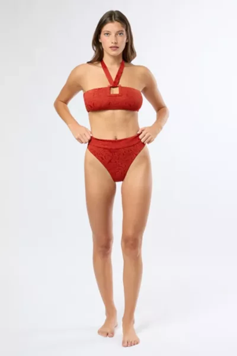 Onia Ivy High Rise Bikini Bottom