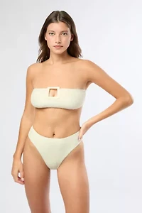 Onia Poppy Halter Bikini Top