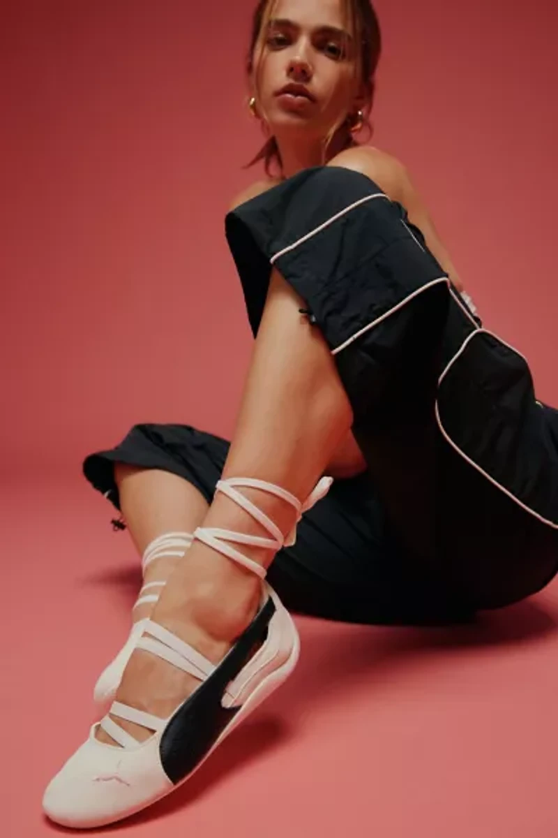 Puma X Rosé Women's Speedcat Ballet Suede Sneaker