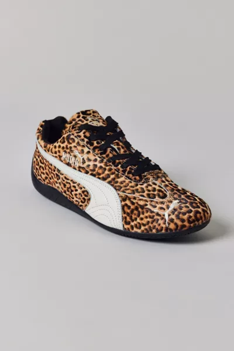 Puma Women's Speedcat Leopard Print Sneaker