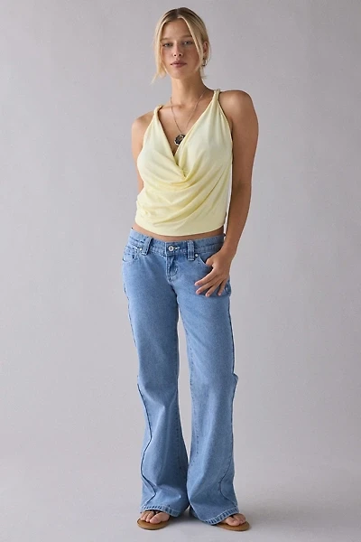 Abrand 00 Ava Super Low Kick Flare Jeans