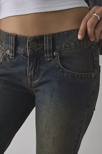 Abrand 00 Hillary Super Low Kick Flare Jean