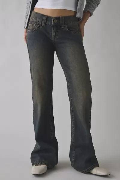 Abrand 00 Hillary Super Low Kick Flare Jean