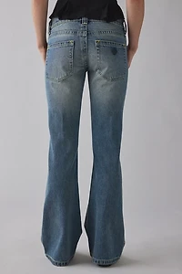 Abrand 00 Ava Super Low Kick Flare Jean