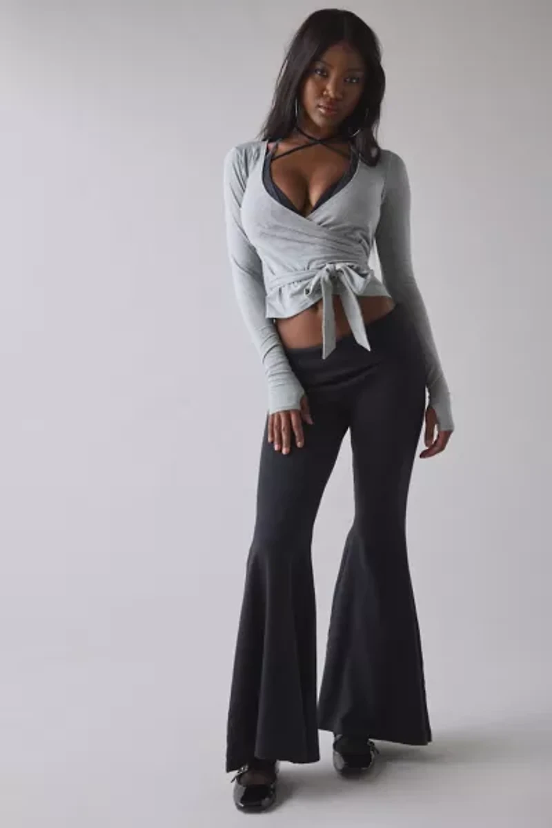 1st Position By Tinashe UO Exclusive Match My Freak Foldover Flare Pant