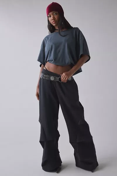 1st Position By Tinashe UO Exclusive Nasty Girl Tuck Wide Leg Sweatpant