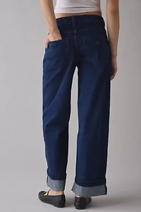 Abrand 99 Hailey Turn Up Low-Rise Baggy Jean