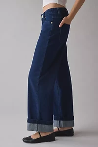 Abrand 99 Hailey Turn Up Low-Rise Baggy Jean