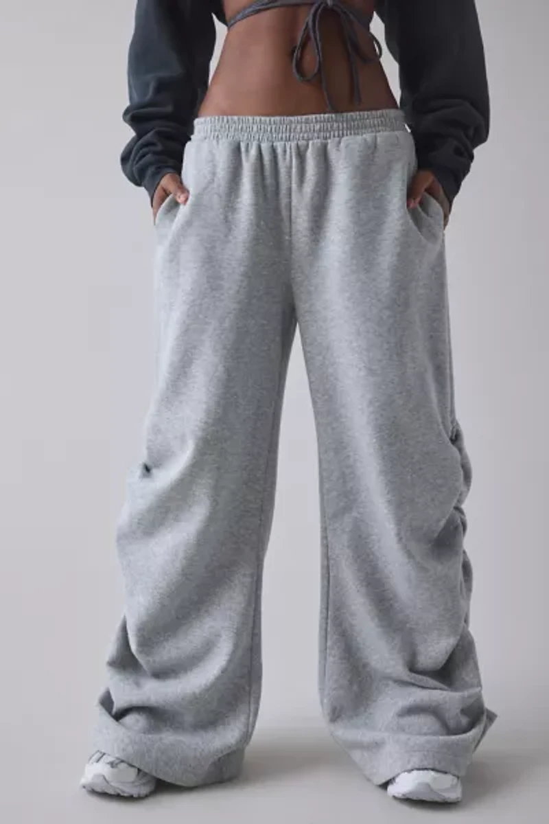 1st Position By Tinashe UO Exclusive Nasty Girl Ruched Wide Leg Sweatpant