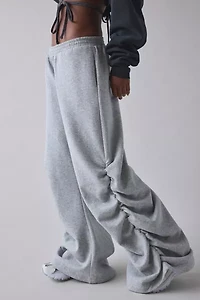 1st Position By Tinashe UO Exclusive Nasty Girl Ruched Wide Leg Sweatpant