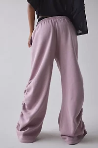 1st Position By Tinashe UO Exclusive Nasty Girl Ruched Wide Leg Sweatpant