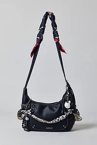 BDG Reggie Slouchy Faux Leather Hobo Bag
