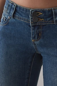 Abrand 00 Prue Super Low-Rise Kick Flare Jean