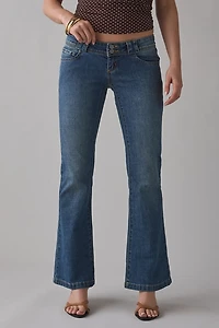 Abrand 00 Prue Super Low-Rise Kick Flare Jean