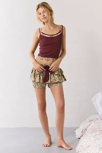Out From Under Darling Lace Trim Layered Cami
