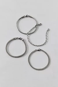 Essential Waterproof Chain Bracelet Set