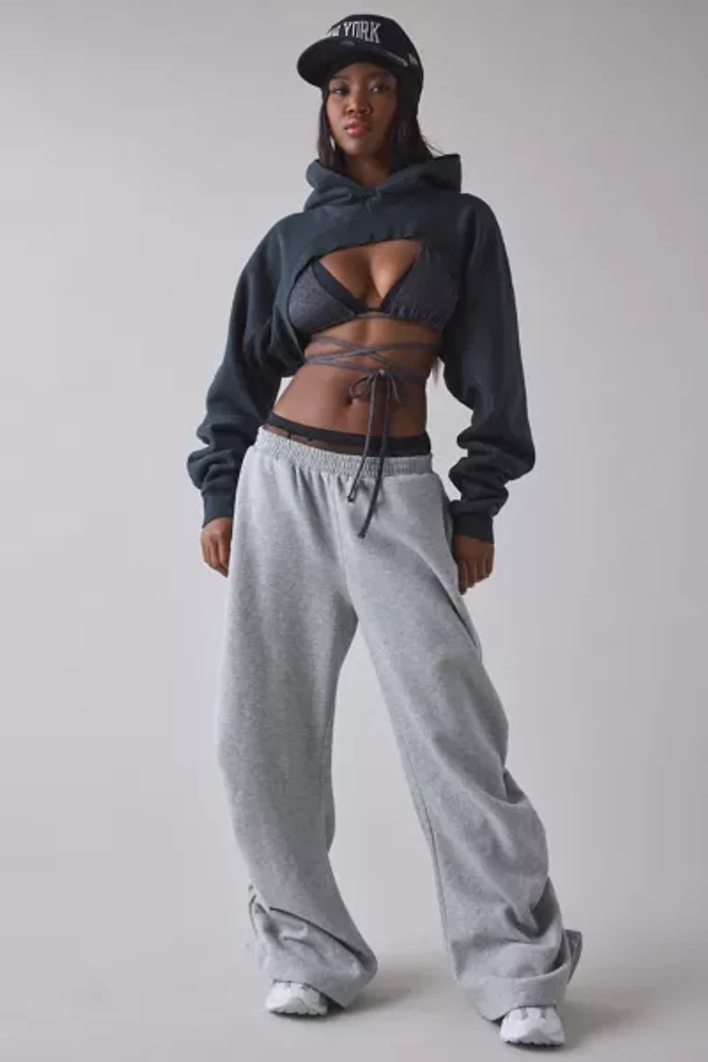 1st Position By Tinashe UO Exclusive Nashe Ultra Cropped Hoodie Sweatshirt