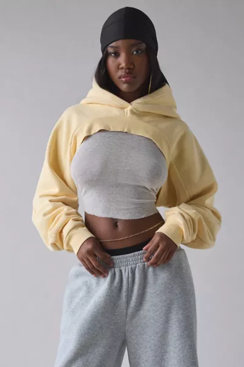 1st Position By Tinashe UO Exclusive Nashe Ultra Cropped Hoodie Sweatshirt