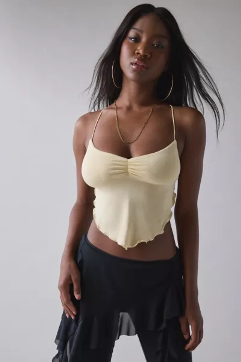 1st Position By Tinashe UO Exclusive Ang3l Cropped Halter Top