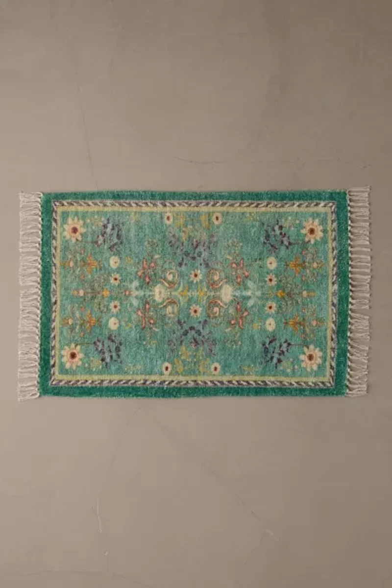 Floral Harmony Printed Rug