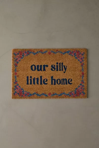 Our Silly Little Home Coir Doormat