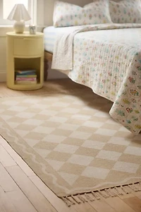 Diamond Screen Printed Rug