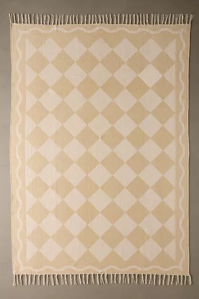 Diamond Screen Printed Rug