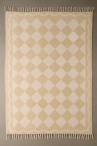 Diamond Screen Printed Rug