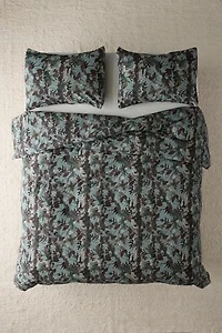 Forest Leaf Camo Duvet Cover Set