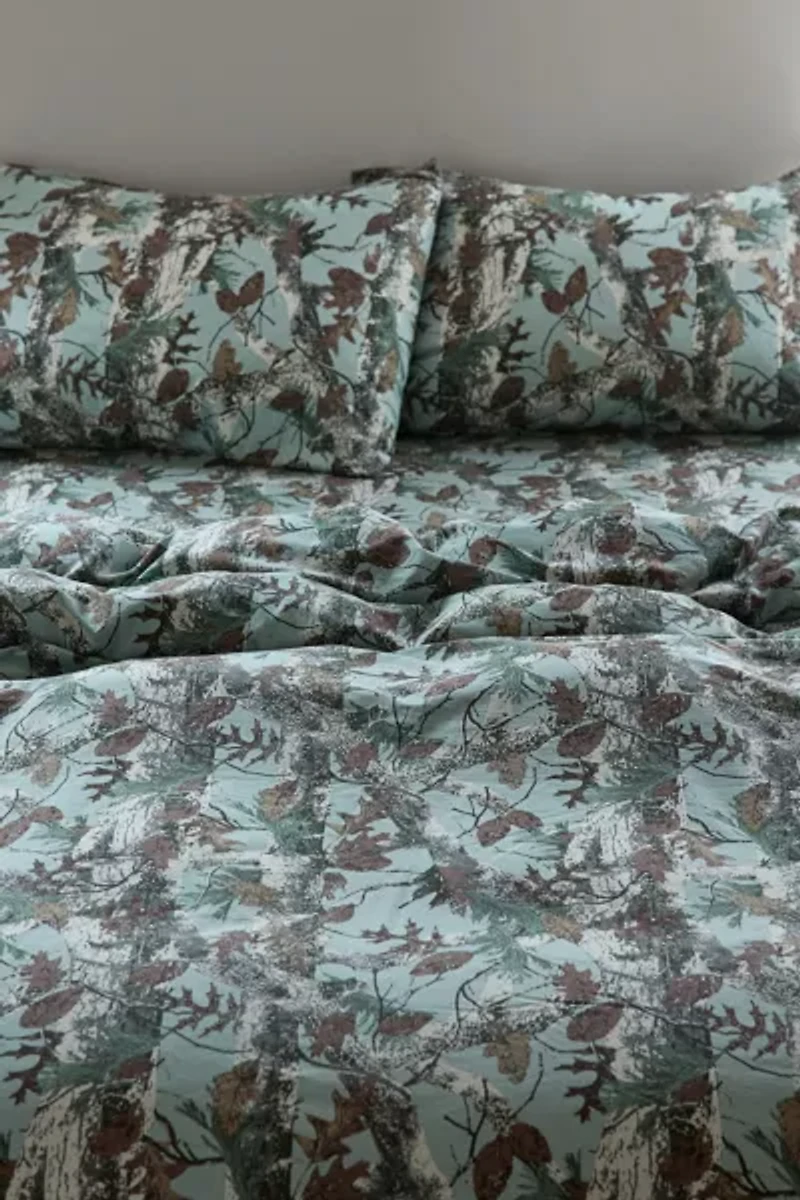 Forest Leaf Camo Sheet Set