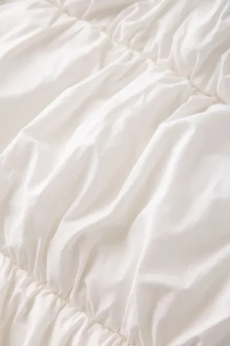 Cinched Puffy Comforter