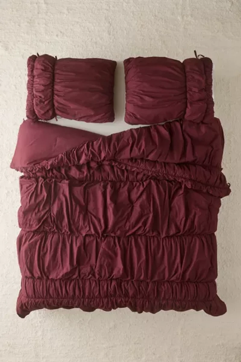 Cinched Puffy Comforter