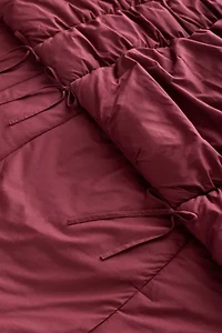 Cinched Puffy Comforter