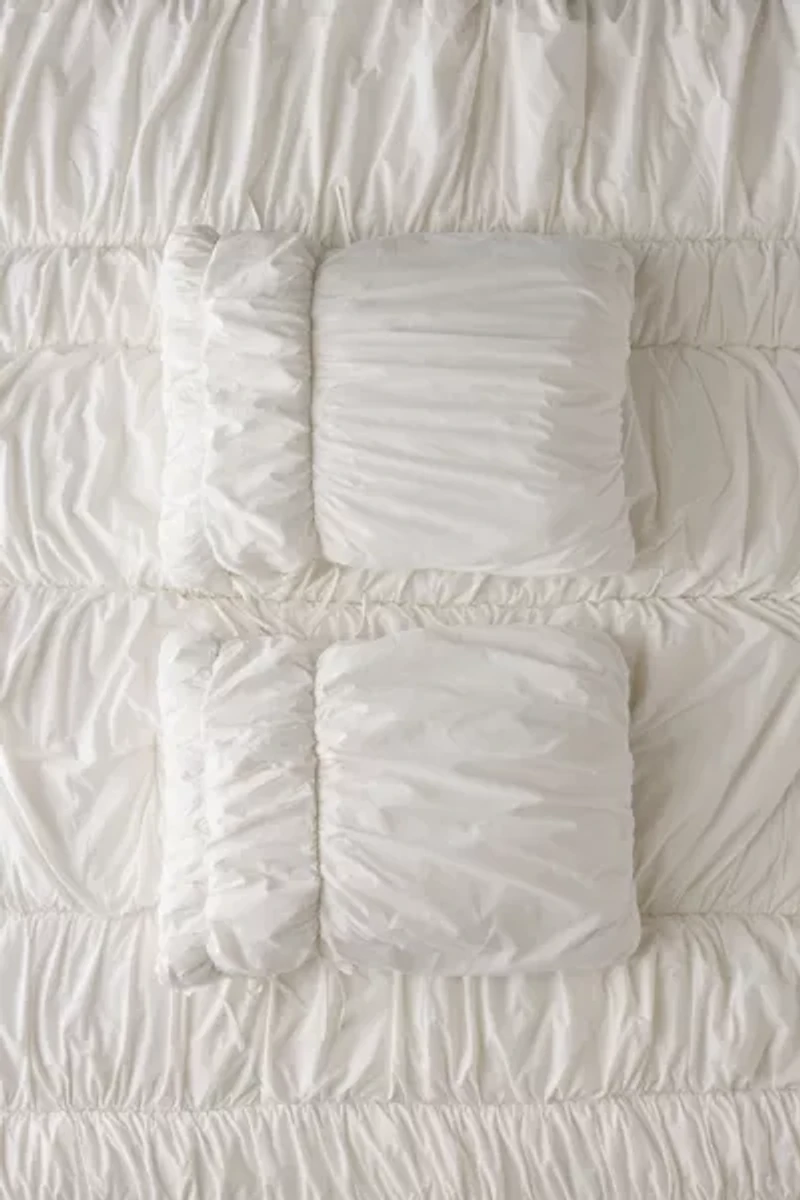 Cinched Puffy Sham Set