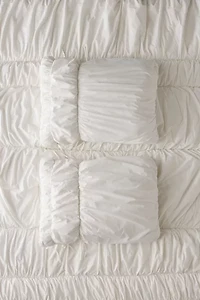 Cinched Puffy Sham Set