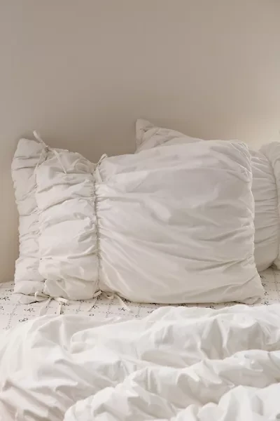 Cinched Puffy Sham Set