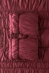 Cinched Puffy Sham Set