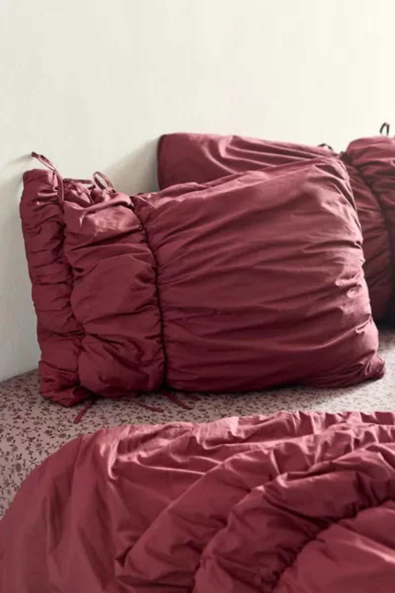 Cinched Puffy Sham Set