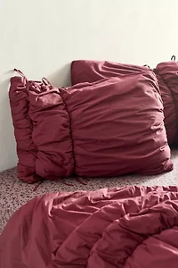 Cinched Puffy Sham Set