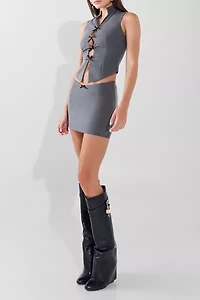 BY.DYLN Becky Low-Rise Micro Mini Skirt