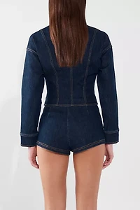 BY.DYLN Brayden Denim Micro Short