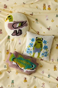 Party Animal Tufted Throw Pillow