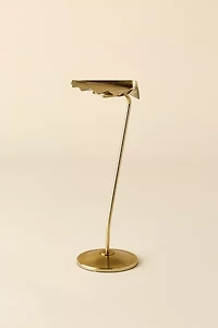 Fan Iron Smoking Side Table