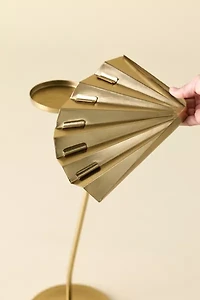 Fan Iron Smoking Side Table