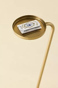 Fan Iron Smoking Side Table